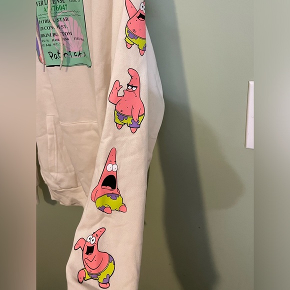 SpongeBob -Patrick hoodie men’s size small - Picture 4 of 6